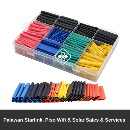530PCS Heat Shrink Tubing Tube