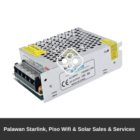 POWER SUPPLY 12V 5A CENTRALIZED