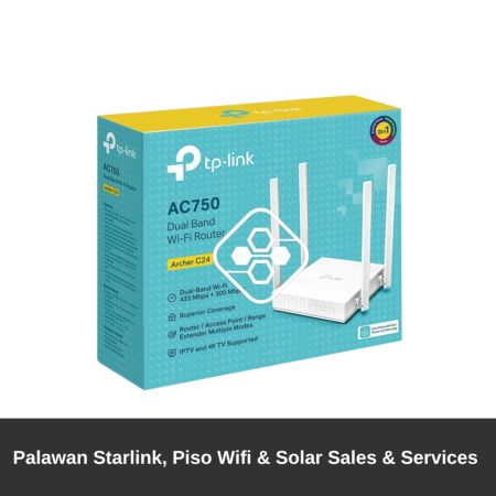 TP-Link Archer C24 AC750 Dual-Band Wi-Fi Router