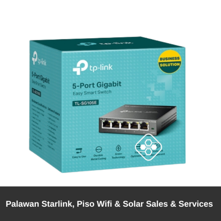 TP-LINK SG105E GIGABIT EASY SMART SWITCH
