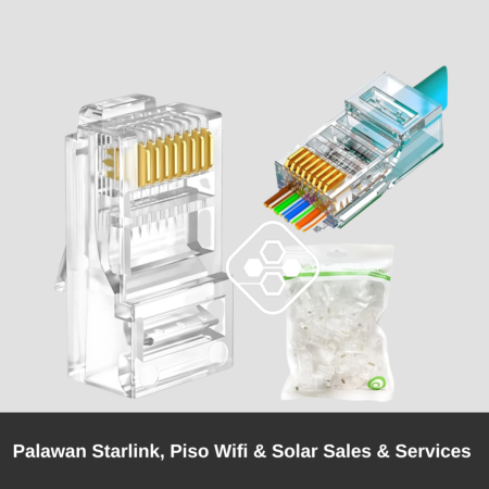 ZOERAX CAT6 PASS THROUGH RJ45 CONNECTOR